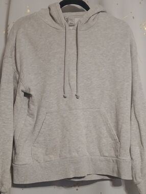 H&M Light Gray Women's Pullover Hoodie